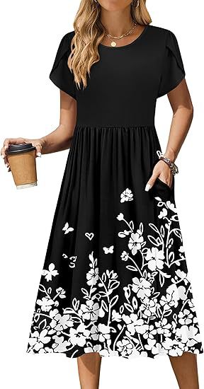 Zuleika – Boho chic printed midi dress for women