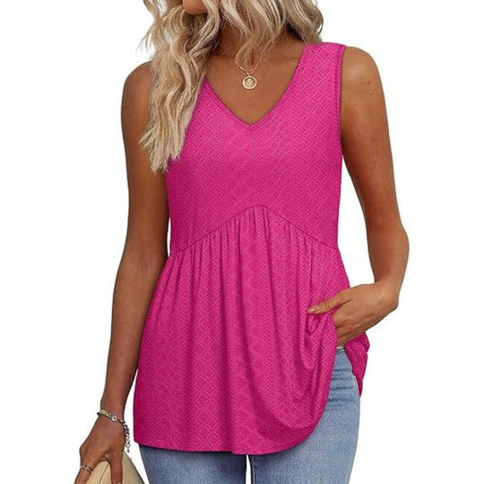 Talia – Sleeveless Flow Top for Women