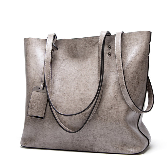 Velmira – Structured Leather Tote Bag