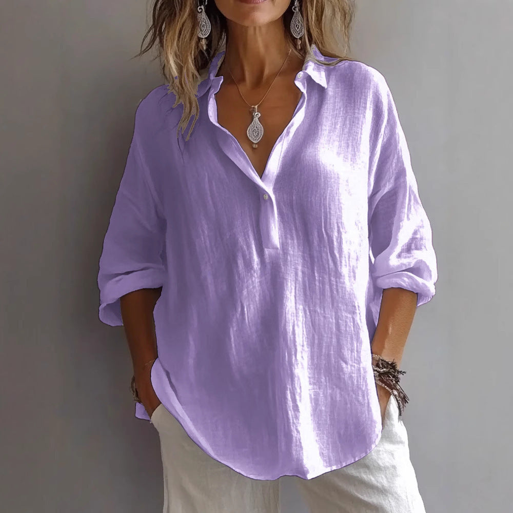 Veralyn – Relaxed Fit Linen Shirt