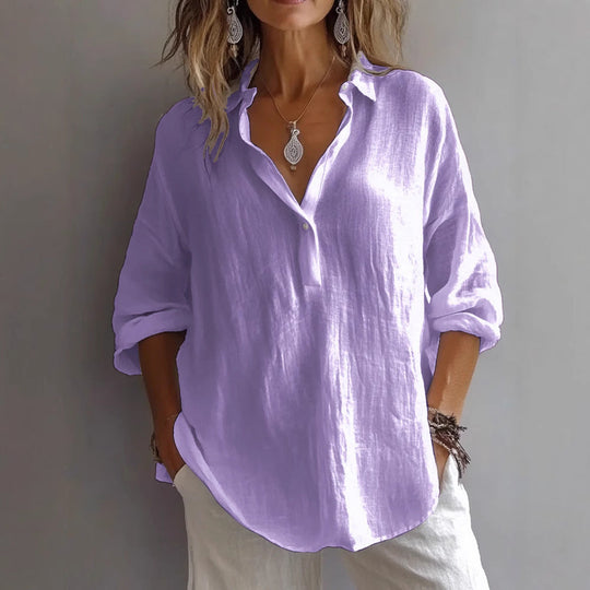 Veralyn – Relaxed Fit Linen Shirt