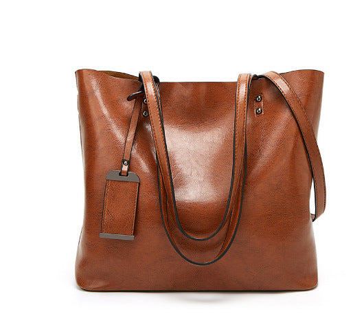 Velmira – Structured Leather Tote Bag