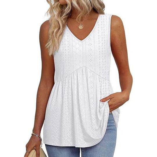Talia – Sleeveless Flow Top for Women