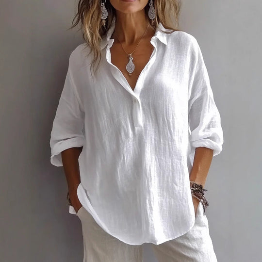 Veralyn – Relaxed Fit Linen Shirt