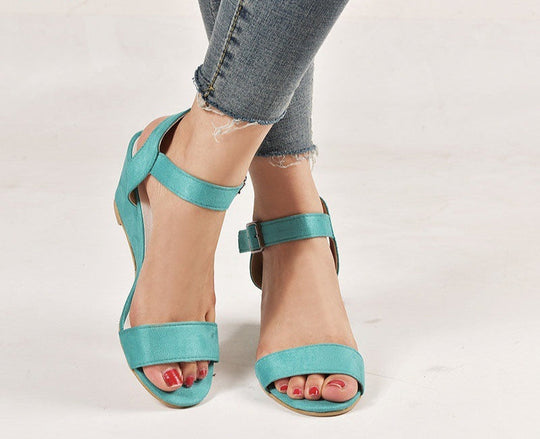 Clara – Classic Wedge Sandals for Women