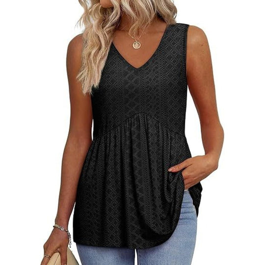 Talia – Sleeveless Flow Top for Women