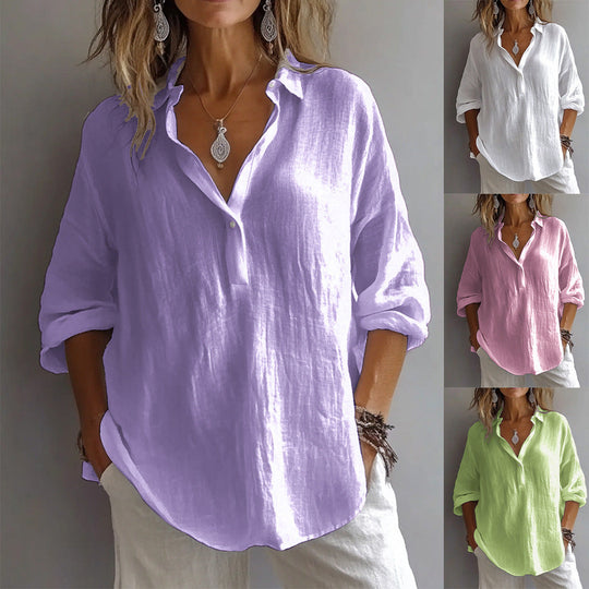 Veralyn – Relaxed Fit Linen Shirt