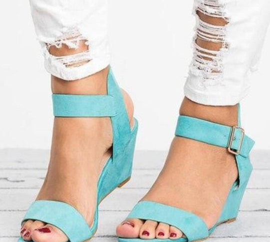 Clara – Classic Wedge Sandals for Women