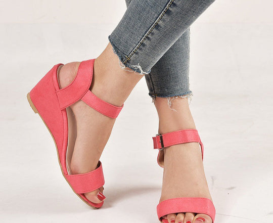 Clara – Classic Wedge Sandals for Women