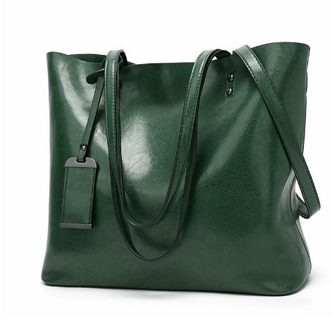 Velmira – Structured Leather Tote Bag