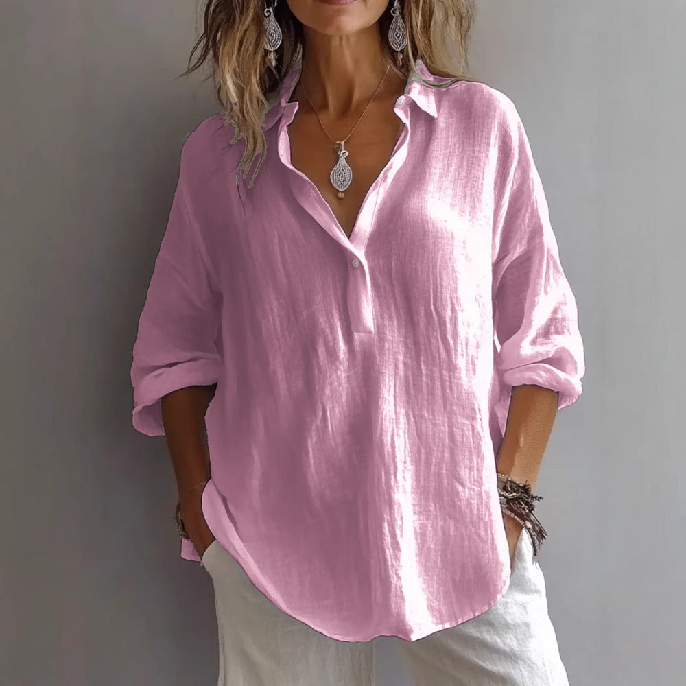 Veralyn – Relaxed Fit Linen Shirt