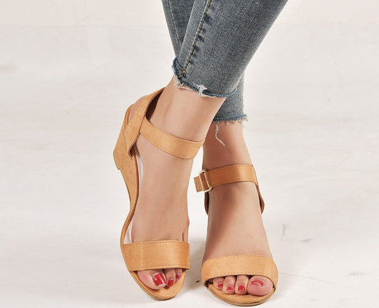 Clara – Classic Wedge Sandals for Women