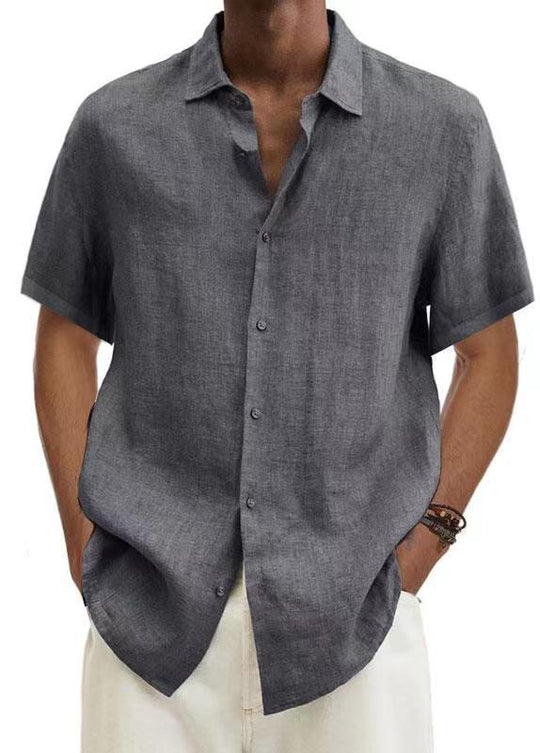 Avero – Men's Linen Short Sleeve Shirt