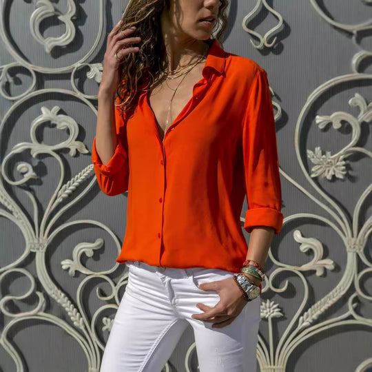 Sofia – V-neck blouse