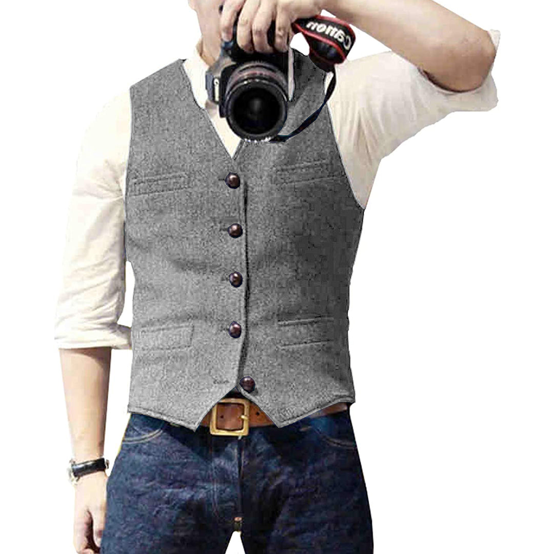 Elijah | Lightweight Summer Vest for Men