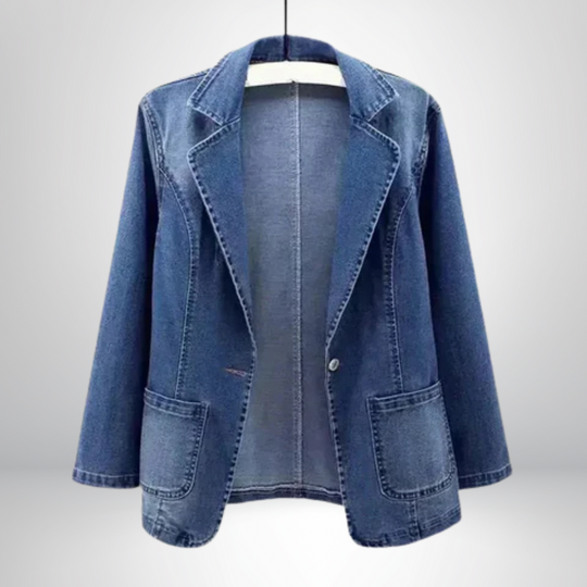 Denvira – Casual Denim Blazer for Women