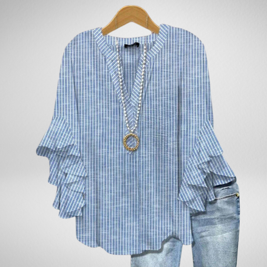 Adelina |  Elegant Raglan Blouse