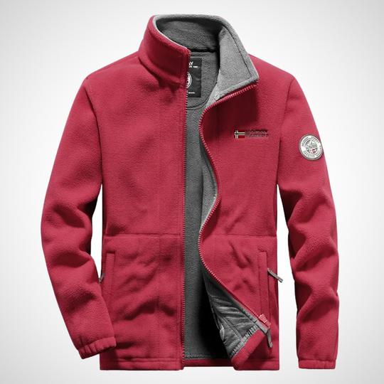 Preston – Classic Fleece Zip-Up Jacket for Men