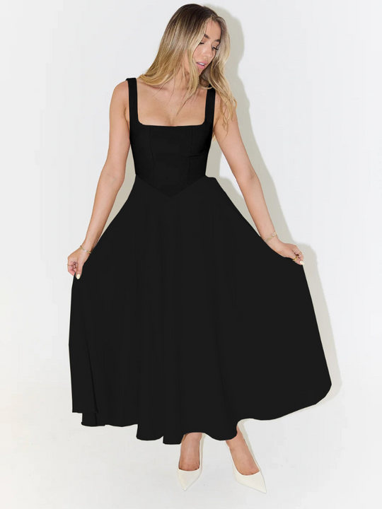 Serenya – Elegant Midi Dress