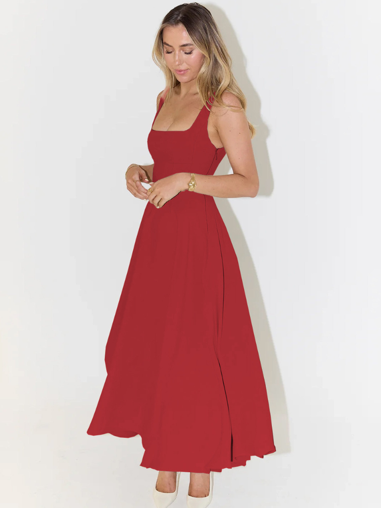 Serenya – Elegant Midi Dress