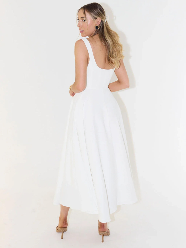 Maggie – Sleeveless Midi Sundress for Women