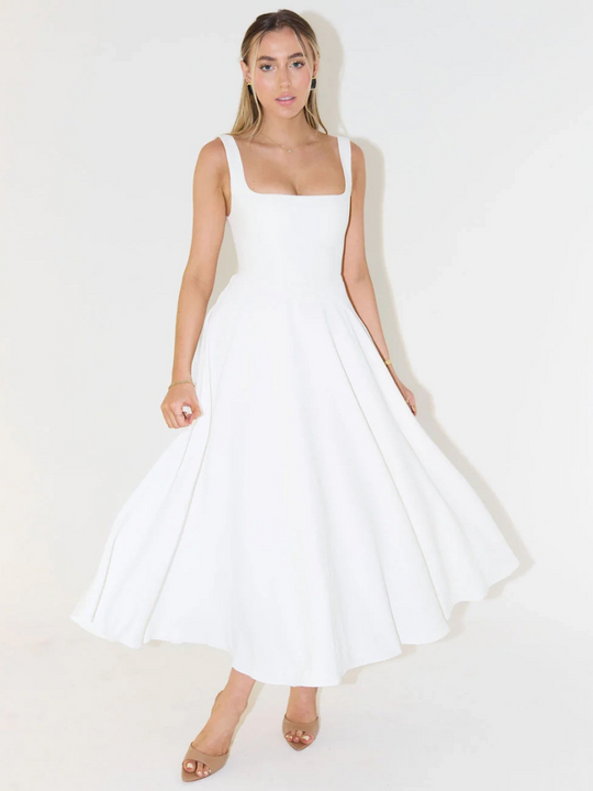 Serenya – Elegant Midi Dress