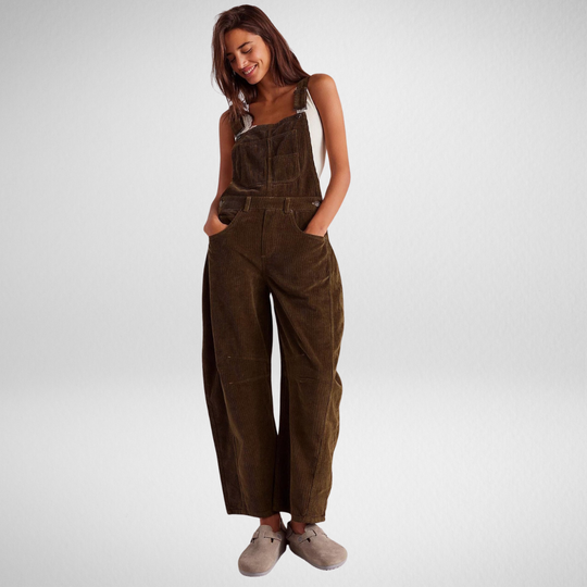 Thelma – Relaxed Corduroy Overalls for Women