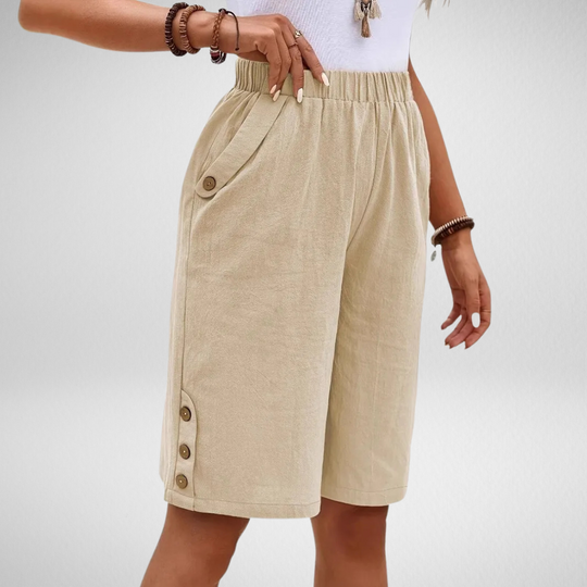 Margaux | Tailored High-Waist Shorts