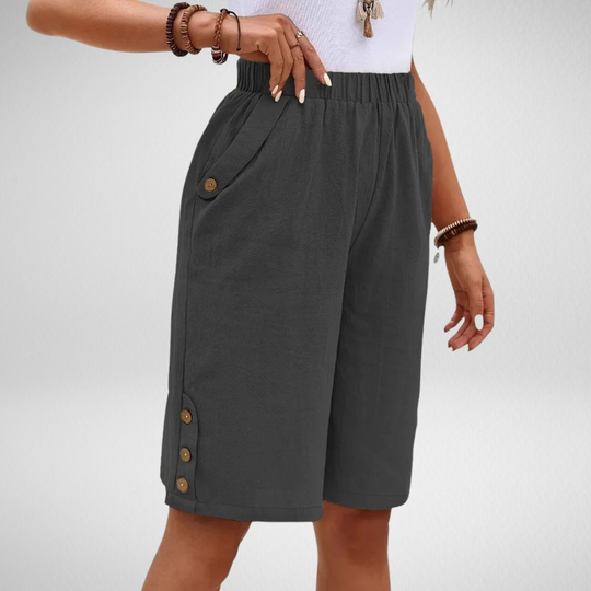 Margaux | Tailored High-Waist Shorts
