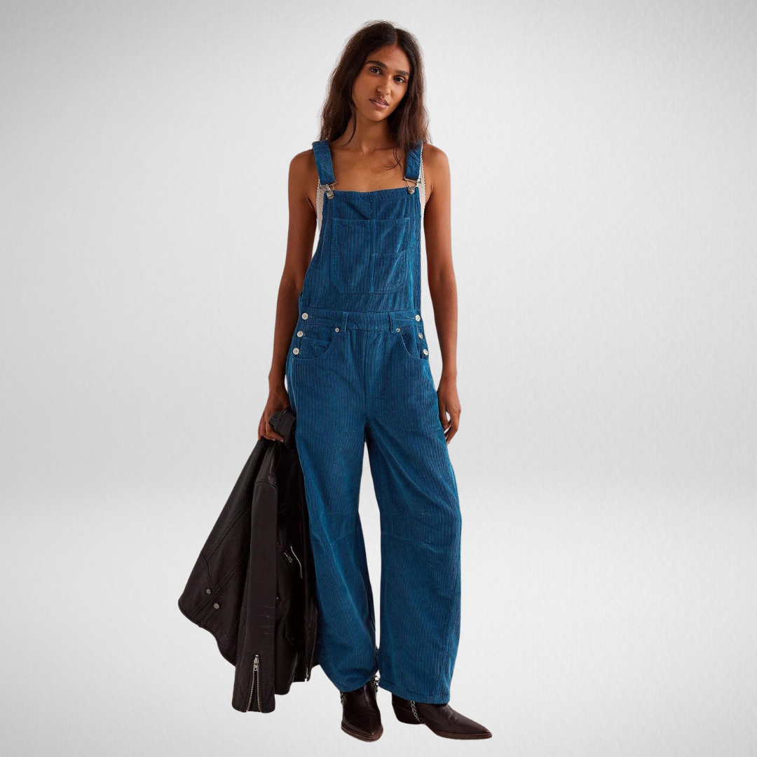 Thelma – Relaxed Corduroy Overalls for Women
