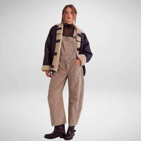 Thelma – Relaxed Corduroy Overalls for Women