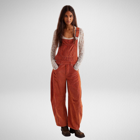 Thelma – Relaxed Corduroy Overalls for Women