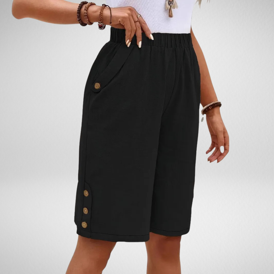 Margaux | Tailored High-Waist Shorts
