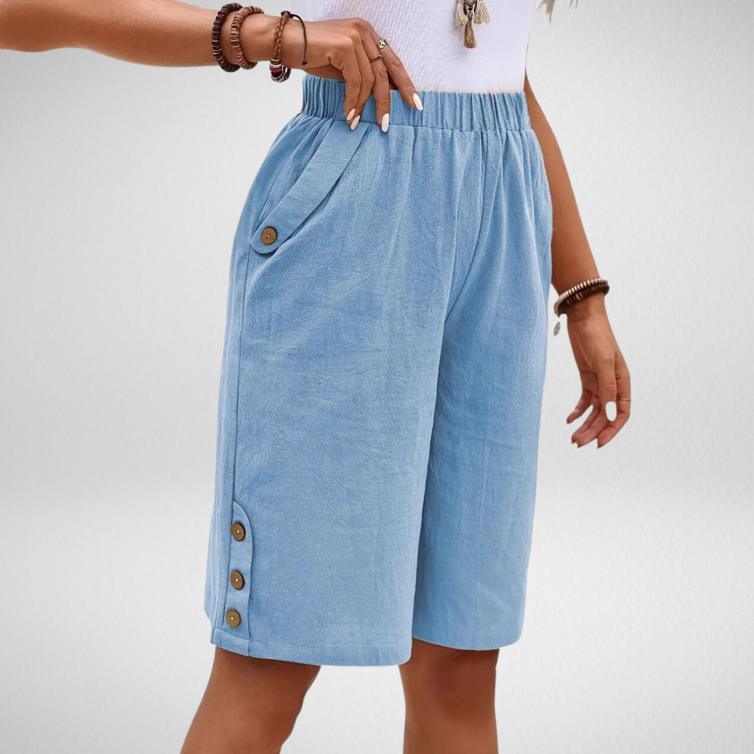 Margaux | Tailored High-Waist Shorts