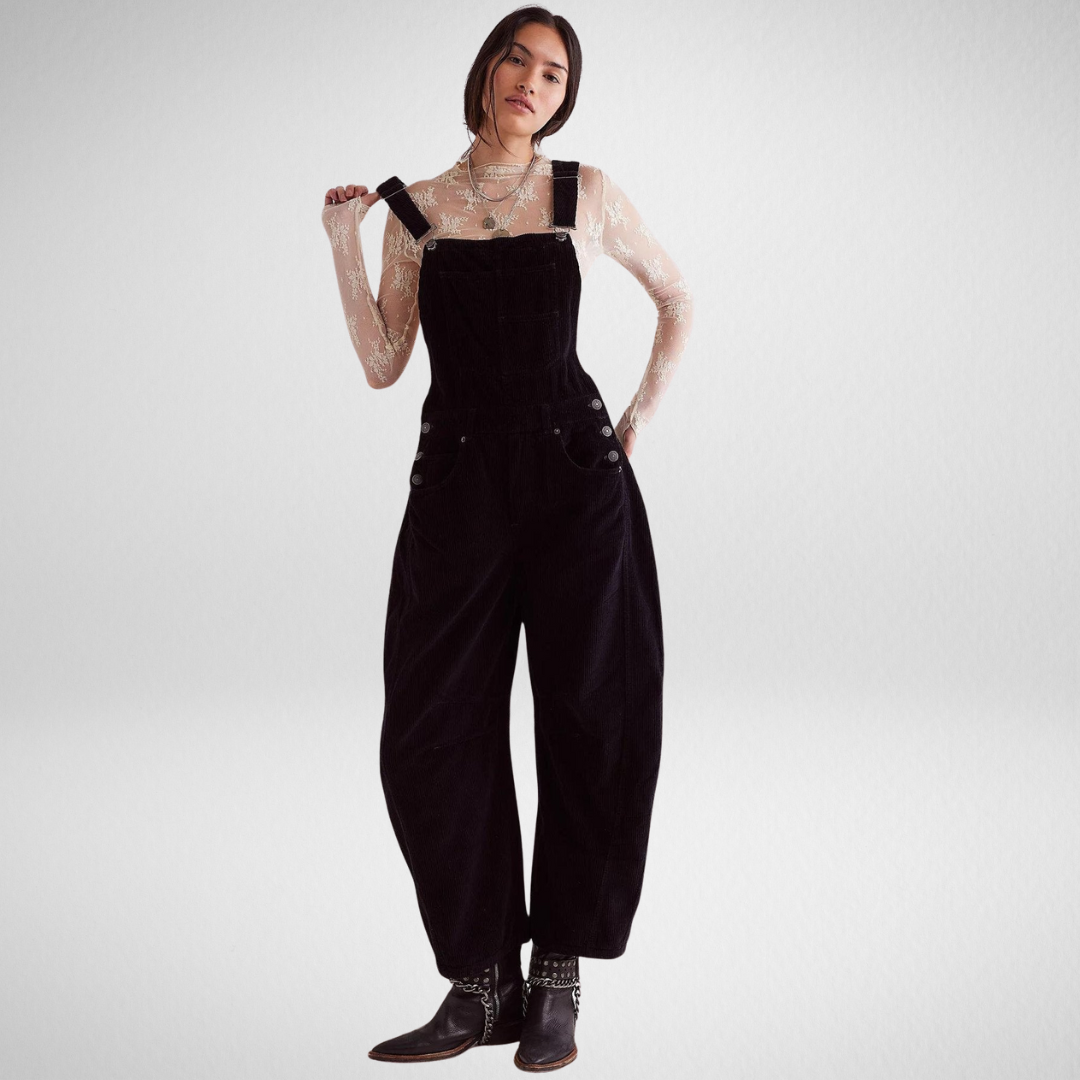 Thelma – Relaxed Corduroy Overalls for Women