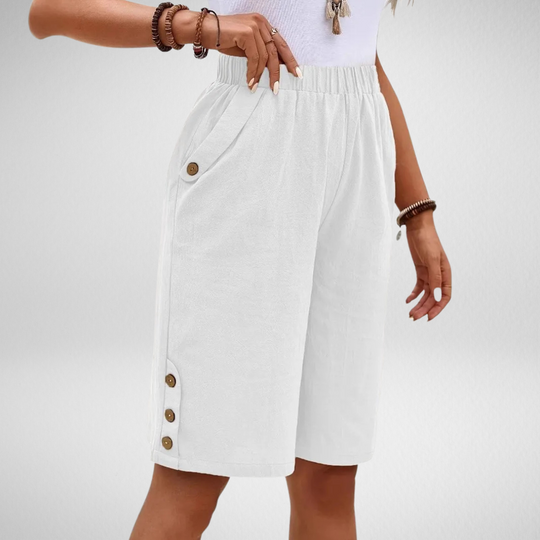 Margaux | Tailored High-Waist Shorts