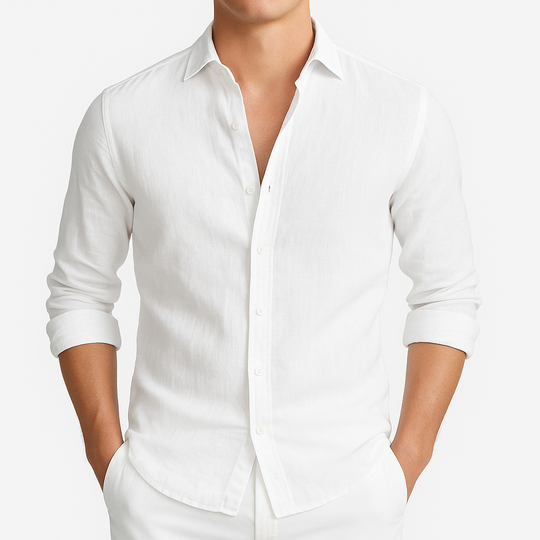 Elias – Men’s Linen Shirt
