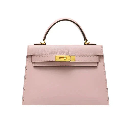 Sage – Elegant Structured Leather Handbag for Women