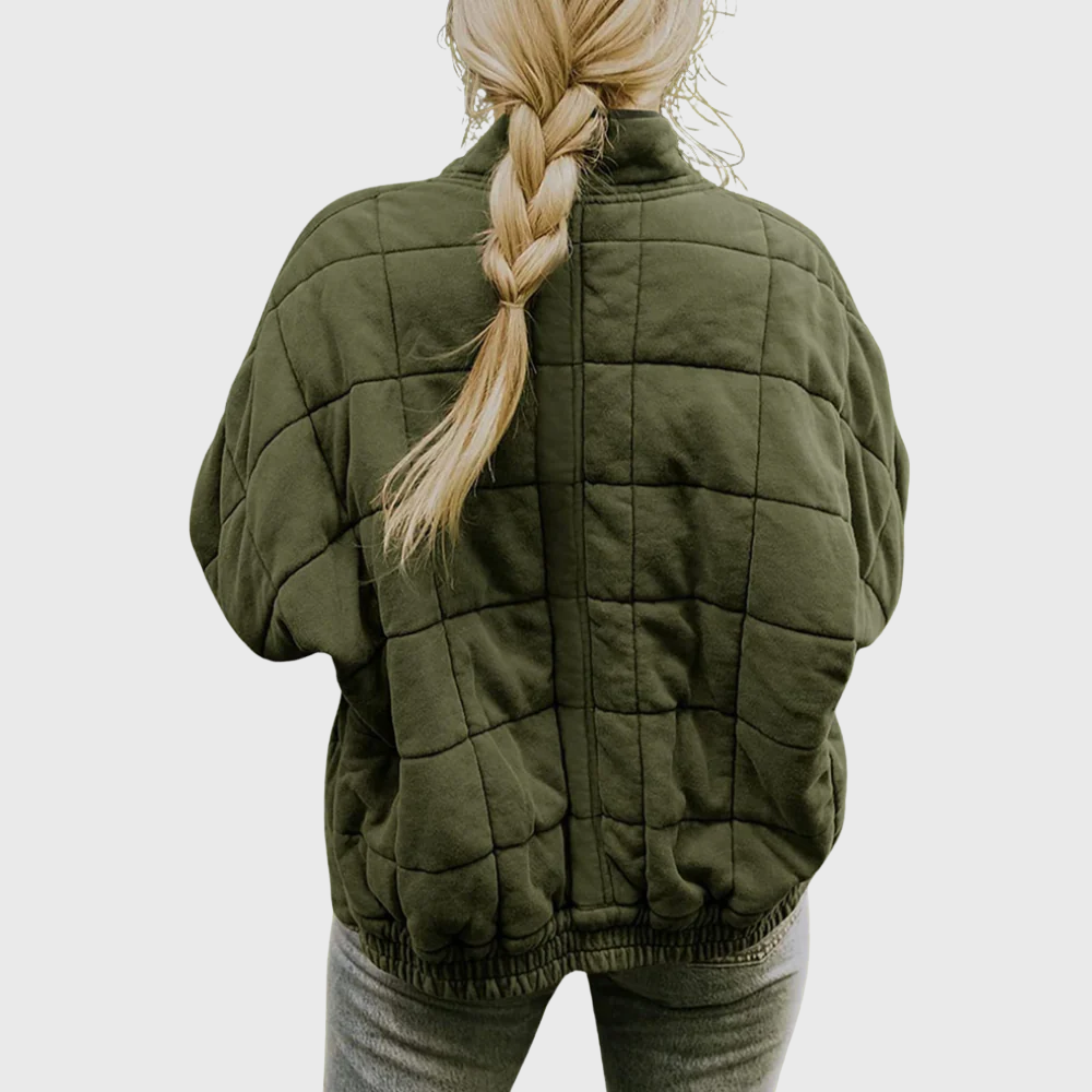 Adelaide – Quilted Oversized Jacket for Women