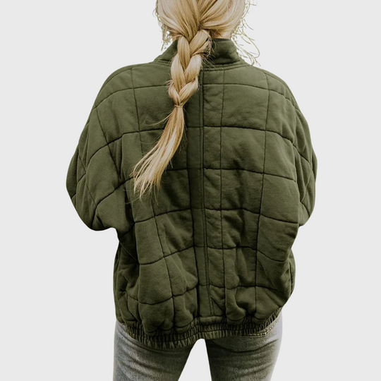 Adelaide – Quilted Oversized Jacket for Women