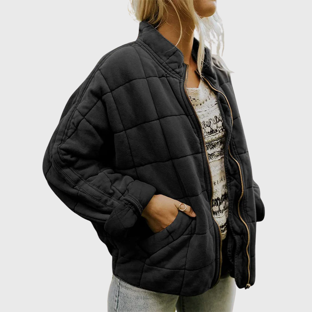 Adelaide – Quilted Oversized Jacket for Women