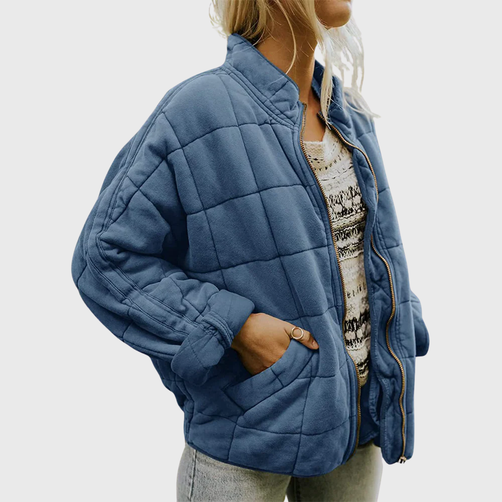 Adelaide – Quilted Oversized Jacket for Women