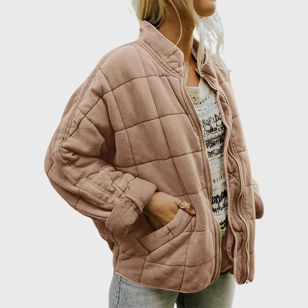 Adelaide – Quilted Oversized Jacket for Women