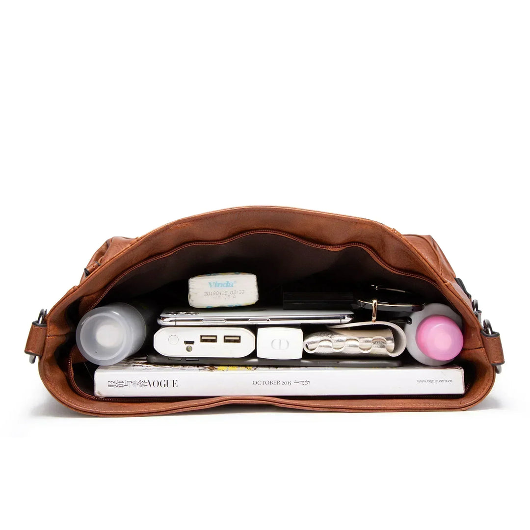 Polly – Soft Leather Shoulder Bag for Women
