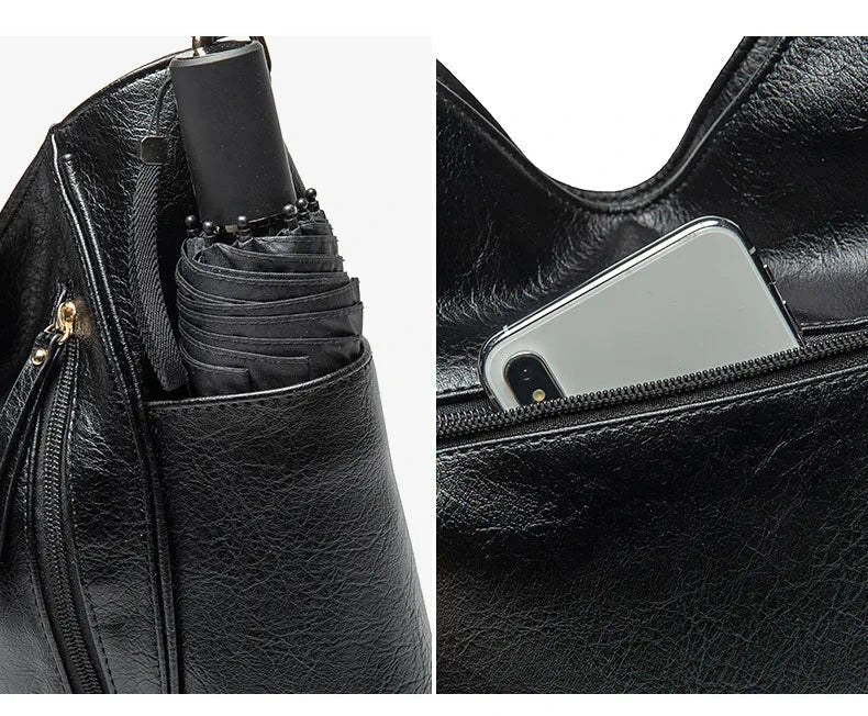 Ethel – Women’s Soft Leather Shoulder Bag