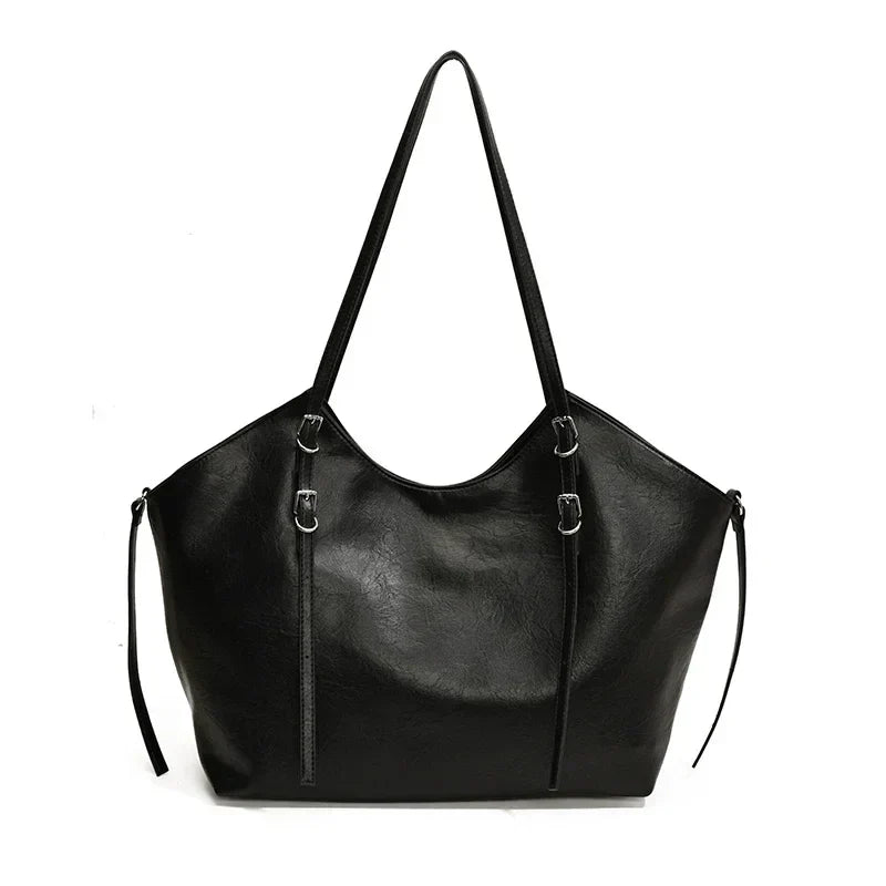 Augusta – Roomy Daily Tote with Leather Finish