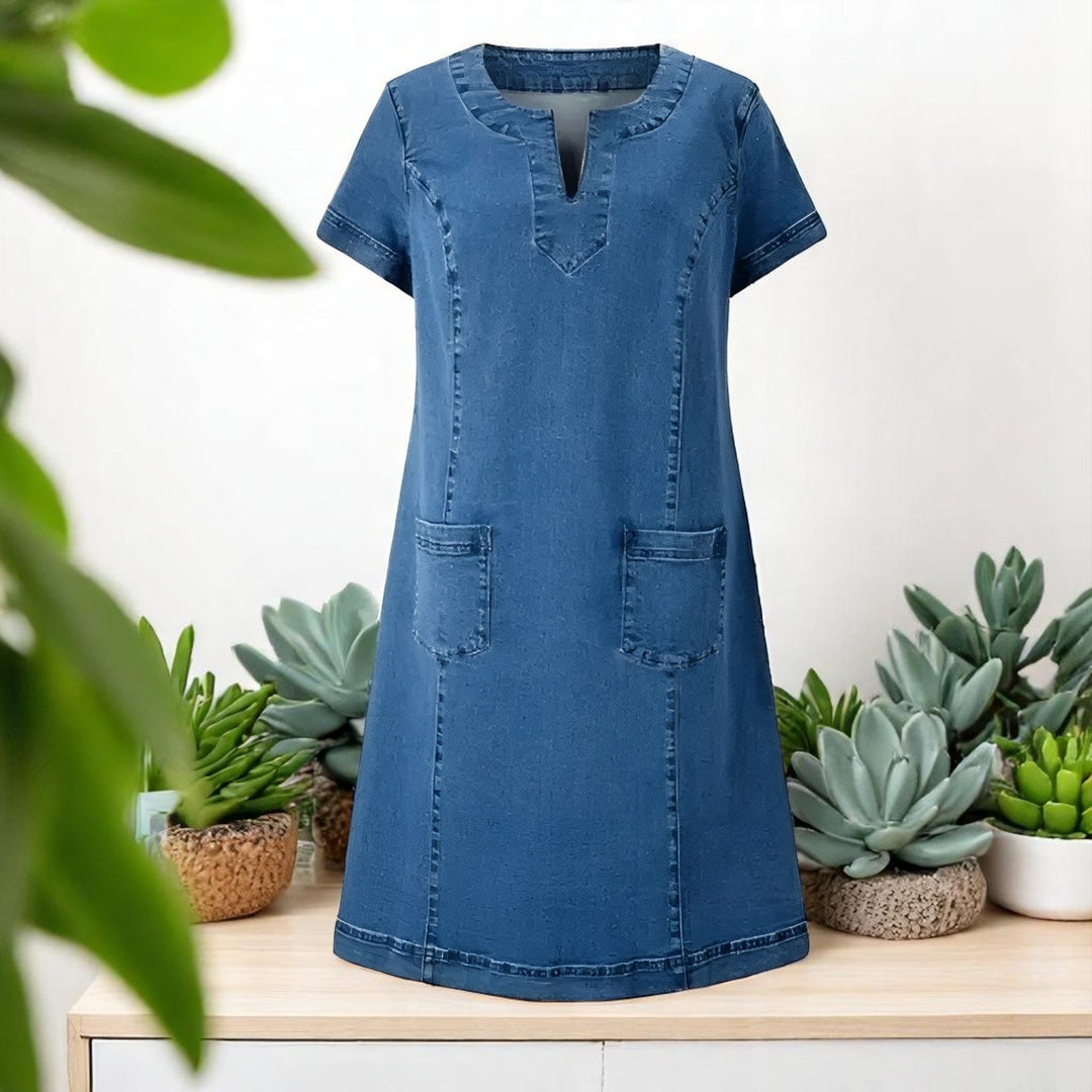 Rosanna – Relaxed Fit Denim Dress for Women