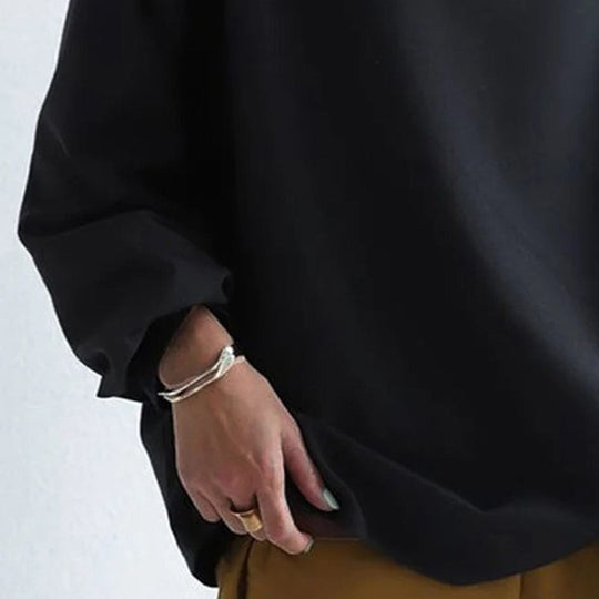 Mariella – Elegant High-Neck Oversized Top for Women