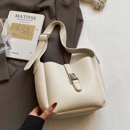 Arianna – Contemporary Leather-Style Bucket Bag