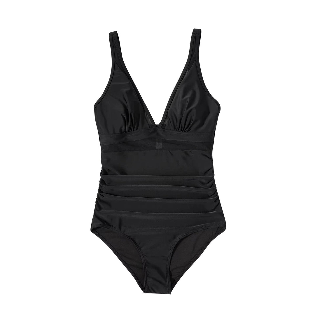 Nikoletta – Mesh Panel Shaping Swimsuit